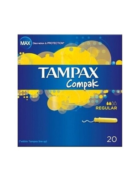 Tampax Compak Regular 22 Unidades