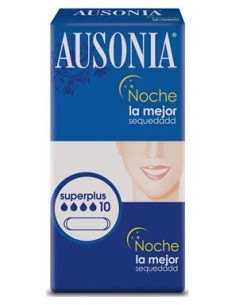 Ausonia Noche Superplus Compresas 10Uds