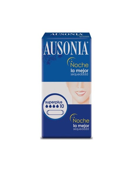 Ausonia Noche Superplus Compresas 10Uds