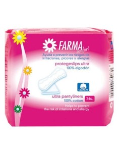 Farmaconfort Protegeslip Ultrafino 100% Algodón 24Uds