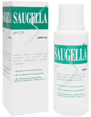 Saugella Activa 250 Ml (Verde)