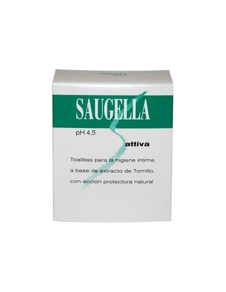 Saugella Attiva Toallitas 10 Ud