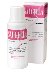 Saugella Poligyn Ph 7 Jabón Íntimo 250Ml