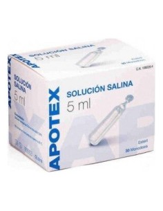 Apotex Solución Salina Fisiológica 5Ml X 30Uds