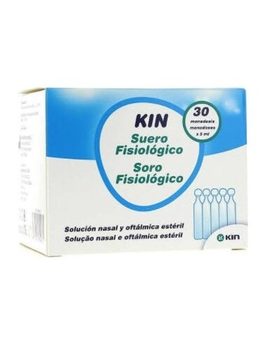 Kin Suero Fisiologico 30 Monodosis 5 Ml