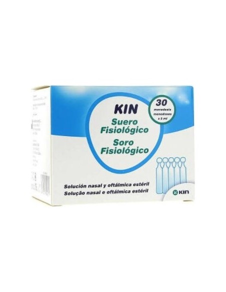 Kin Suero Fisiologico 30 Monodosis 5 Ml
