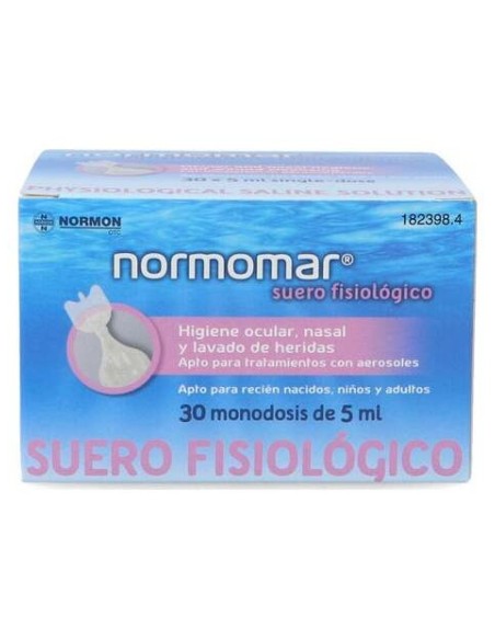 Normon Suero Fisiológico Unidosis 30X5Ml