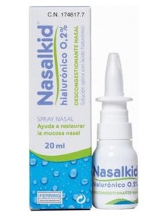 Nasalkid Nasal Spray Hyaluronic 20Ml