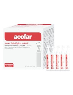 Acofar Suero Fisiológico Nasal Y Oftálmico Monodosis 5Ml