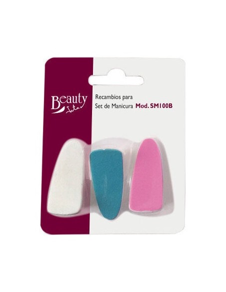 Recambio 3 Limas Set Manicura Sm 100B