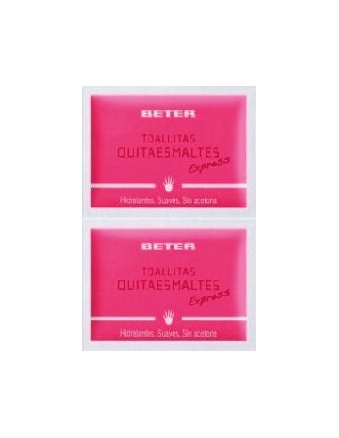 Toallitas Quitaesmalte Beter Express 10U