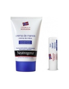 Neutrogena Pack Crema De Manos 50Ml +Labial Spf20