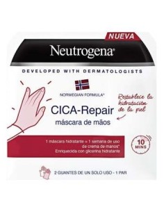 Neutrogena Cica Repair Máscara De Manos 1 Par