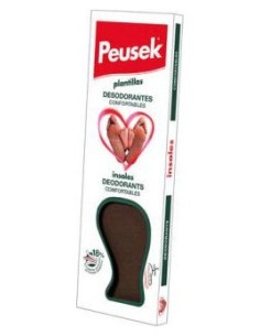 Peusek Plantillas Carbón Activado 18% 2Uds