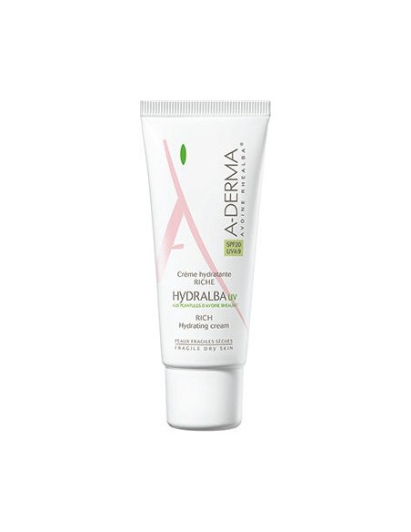 A-Derma Hydralba Crema Hidratante Rica 40Ml