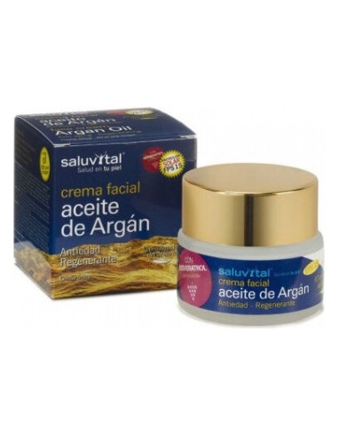 Saluvital Crema Facial Aceite Argan 50Ml