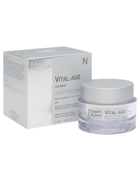 Martiderm® Gf Vital Age Cream Piel Normal-Mixta Platinum 50Ml
