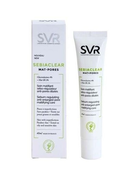 Sebiaclear Cr Mat+Pores Cuidado Mat 40Ml