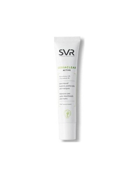 Svr Sebiaclear Active Gel Corrector Puntos Negros Granos 40Ml