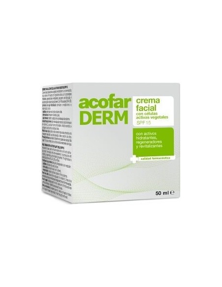 Acofarderm Crema Facial Células Activas Spf15 50Ml