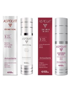 Aspolvit Pack Crema Facial Antioxidante + Contorno De Ojos