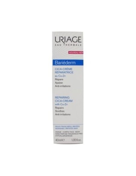 Uriage Bariéderm Cica-Crema Reparadora 40Ml
