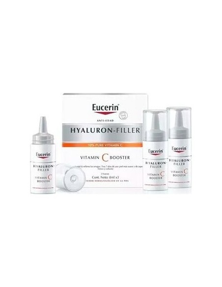Eucerin Hyaluron Filler Vitamin C Booster 3X8Ml