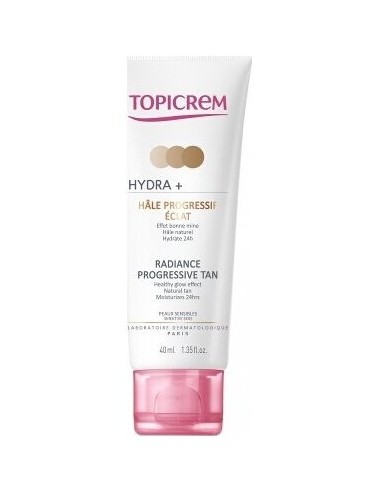 Topicrem Hydra + Bronceador Progresivo 40Ml