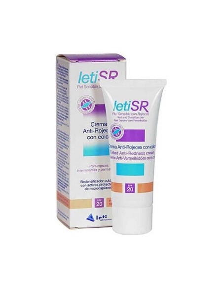 Leti Sr Crema Antirojeces Color P/Sen 40