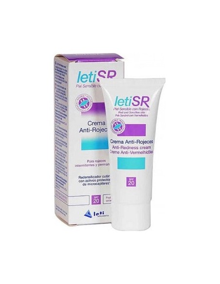 Leti Sr Crema Antirojeces Piel Sens 40Ml