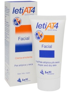 Letiat4 Facial Crema Emoliante 50Ml