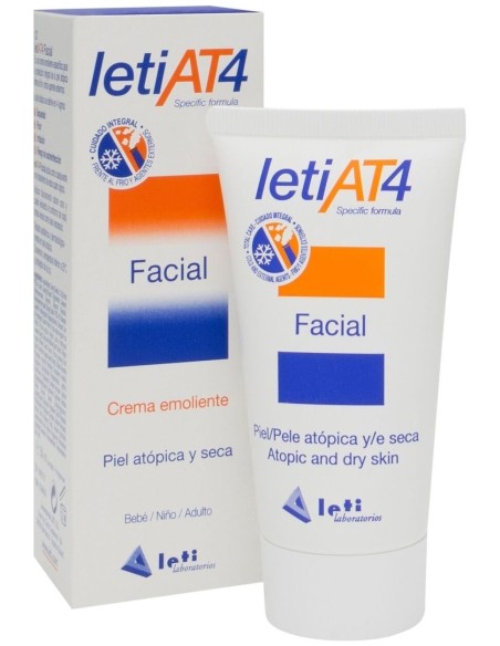 Letiat4 Facial Crema Emoliante 50Ml