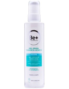 Be+ Gel Limpiador Purificante Matificante Piel Grasa 200Ml