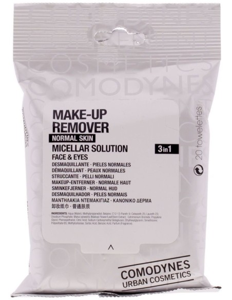 Comodynes Make-Up Remover Normal Skin 20Uds