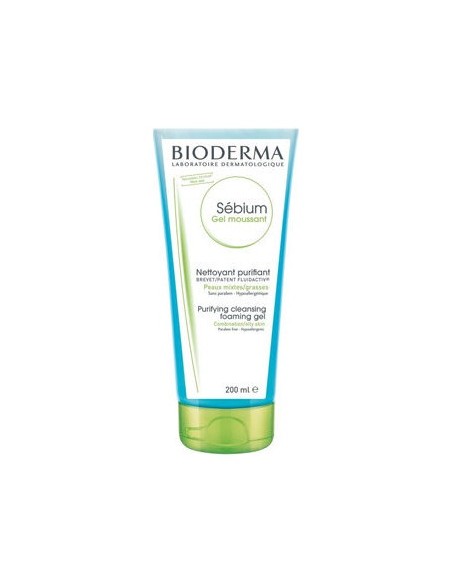 Bioderma Sébium Gel Moussant Tubo 200Ml
