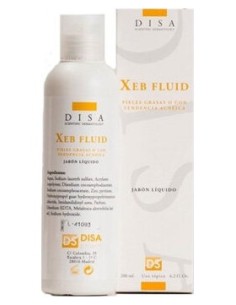 Jabón Líquido Antiseborreico Xeb Fluid Biofarmax 200Ml
