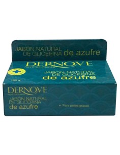 Dernove Jabón Natural De Glicerina Y Azufre 100G