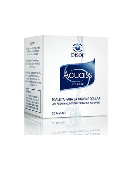 Disop Acuaiss Eye Care Toallitas 20 Toallitas