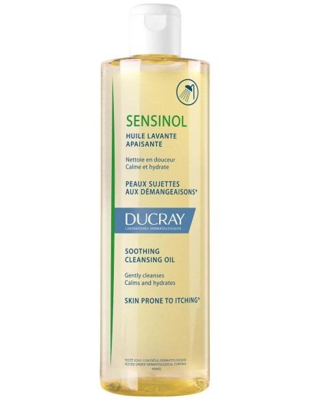 Ducray Sensinol Aceite Limpiador Calmante 400Ml