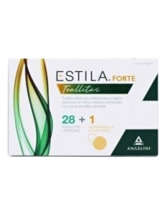 Estila Forte Toallitas 28 Toallitas + Almohadilla