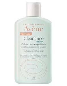 Avène Cleanance Hydra Crema Limpiadora Calmante 200Ml