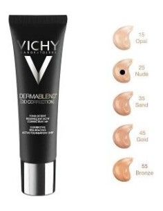 Dermablend 3D Spf15 Oil Free Correc Nude