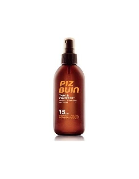 Piz Buin® Tan & Protect Aceite Bronceador En Spray Spf15 150Ml