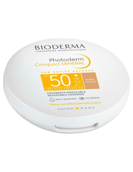 Bioderma Photoderm Compact Mineral Spf50+ Tono Dorado 10G