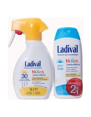 Ladival Pack Niños Spray Spf 30 200Ml + After...