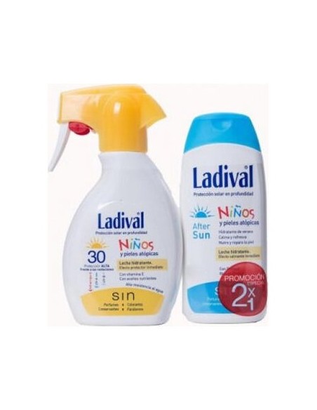 Ladival Pack Niños Spray Spf 30 200Ml + After Sun 200Ml