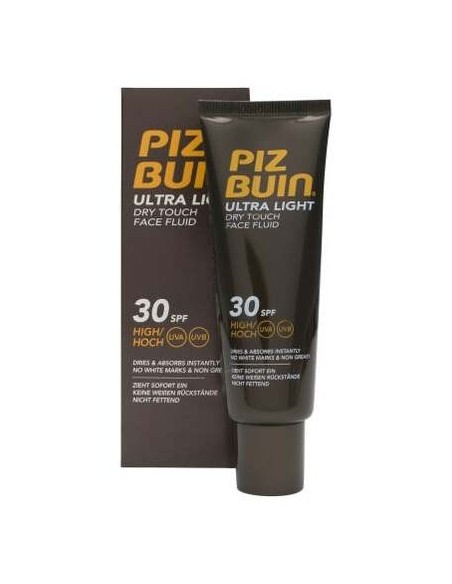 Piz Buin® Ultra Light Spf30+ Crema Facial Tacto Seco 50Ml