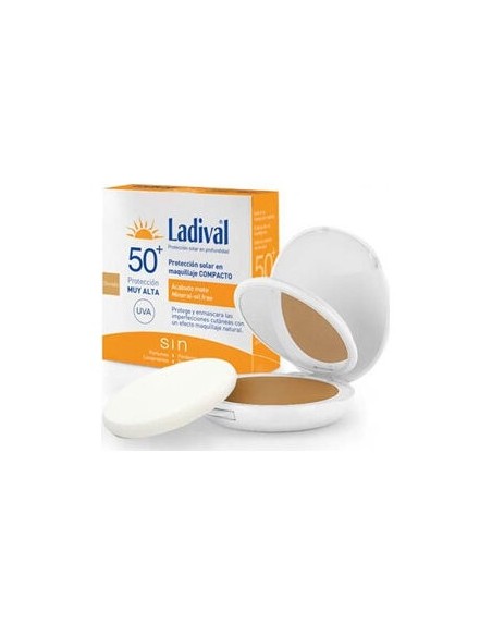 Ladival® Maquillaje Compacto Dorado Spf50+ 10G
