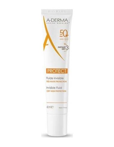 Aderma Protect Fluido Invisible Spf50+ 40Ml