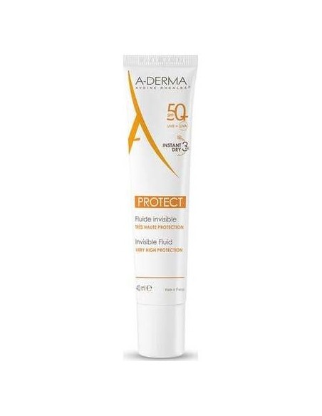 Aderma Protect Fluido Invisible Spf50+ 40Ml